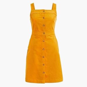 Jcrew Mustard Yellow Jumper Dress sz 0